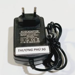 Nguồn Adapter DC 12V - 2A (Đầu cắm 5.5mm x 2.1 -- 2.5mm)