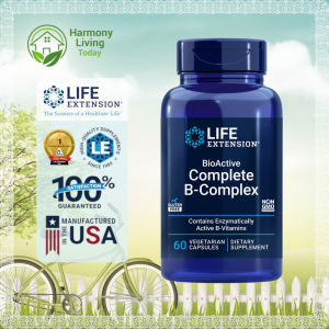 BioActive Complete B Complex - 60 vegetarian capsules [Life Extension : Exp 04/27]