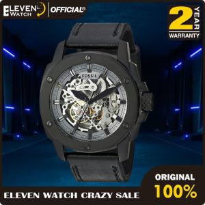 [Promo] Jam Tangan Pria FS ME3134 Modern Machine Automatic Skeleton Dial Leather Strap Original Garansi 2 Tahun [✔COD][100% Authentic] [COD]