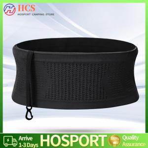 【HCS】 Seamless Jogging Waist Bags Lightweight Invisible Mobile Phone Pouch Portable Elastic Breathable High-Capacity for Outdoor Sport