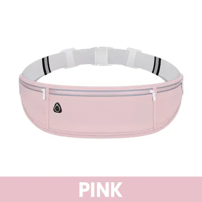 Sports Waist Bag Men Women Fitness Outdoor Running Mobile Phone Waist Bag Outdoor Equipment Invisible Waterproof 运动腰包