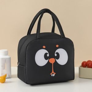 WRAPPER PRIVATE26WR6 Oxford Cloth Cartoon Lunch Bag Portable Thermal Bag Tote Food Small Cooler Bag Convenience Thermal Insulated Lunch Box Bags