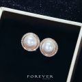 Pearl jewelry set for women original Necklace for women wedding accessories set bride jewelry set for evening party Banquet earrings for women korean style pearl Necklace and earings set pendant non tarnish Stud Earrings hypoallergenic Choker Necklaces. 