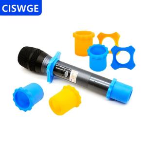 [COD] CISWGE Wireless microphone mic anti-slip ring anti-rolling rubber protective cover