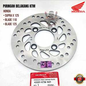 Piringan Belakang Honda Supra X 125 Blade 110 125 Original Cakram Belakang KTM Disc Brake Supra