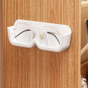 NOBLELYN Wall Mounted Sun-glasses Display Holder Wardrobe Decoration Punch-free Glasses Storage Rack Sunglasses Shelf Home Tidying Sunglass Organizer Desktop Bathroom Bedroom