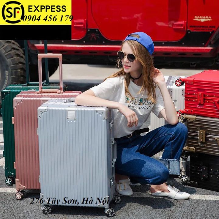 VALI KHUNG NHÔM KHÓA SẬP CAO CẤP SIZE 20 INCH