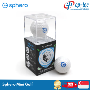 Sphero Mini Robot Ball: Golf Theme App-Enabled Remote Coding Robot | STEM Robotics Education Ages 8+