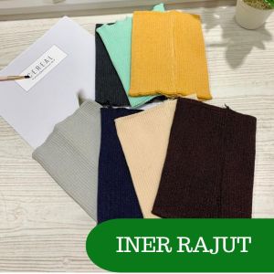 ISI 1 PCS INEER RAJUT 1 WARNA. DALAMAN HIJAB RAJUT. INNER RAJUT. INNER TERBARU. INNER MURAH