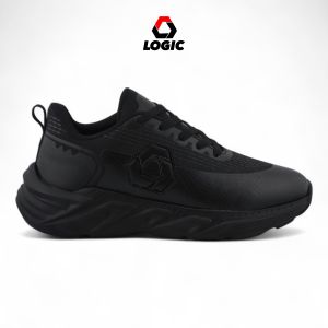 Logic - Power Of Lifetime Black Toska | Sepatu Olahraga Pria | Sepatu Running | Sepatu Lari