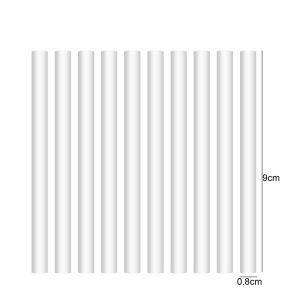 Xzinzhan แท่งฟองน้ำสำหรับเปลี่ยนไส้แผ่นกรองเครื่องทำความชื้นแท่งฟองน้ำสำลีแท่งดิฟฟิวเซอร์ปรับอากาศไส้กรองเครื่องทำความชื้นแบบพกพาสำหรับห้องนอนสำนักงานบ้าน100ชิ้น