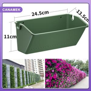 【CANAMEK】 Garden Outdoor Plant Wall Flower Pot Container Wall Hanging Vertical Green