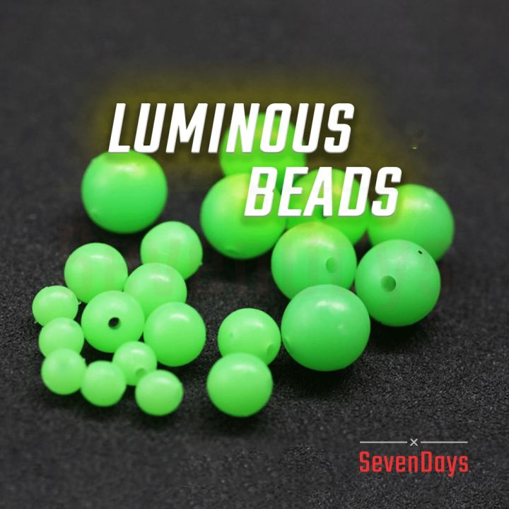 20pcs] Luminous Beads Fishing Glowing Balls Sea Stopper Float