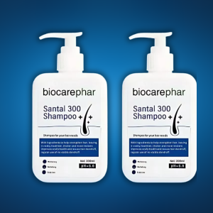 BiocarePhar Santal 300 Shampoo Herbal Scalp Care Remove Dandruff & Prevent Hair Fall 200ML