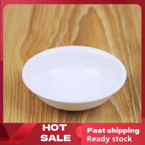 🚚【Local Express Delivery】🚚 10pcs White Seasoning Sauce Dishes Butter Mustard Sushi Vinegar Soy Plastic Plate Bowl Kitchen Saucer For Restaurant Home Buffet