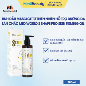 Tinh dầu massage từ thiên nhiên hỗ trợ dưỡng da săn chắc Mediworld S Shape Pro Skin Firming Oil