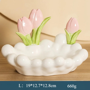Kotak Penyimpanan Kunci Tulip / Kotak Penyimpanan Perhiasan