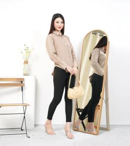 Feme Top | Atasan Remaja Wanita terbaru | Kemeja Casual Katun Kekinian | Kemeja Daily Simple