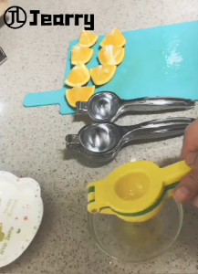 Jearry 3 Layers Aluminium Alloy Lemon Squeezer Easy Press Kitchen Accessories Tool