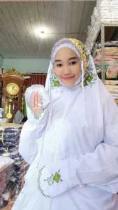 PROMO MUKENA TERUSAN POLINO SUPER HALUS ADEM BORDIR WARNA-WARNI SUPER CANTIK