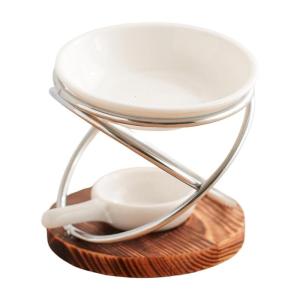 Độ bền gốm tealight chủ dung tích lớn Máy khuếch tán tinh dầu cho aromatherapies trong bất cứ phòng nào vườn hiên