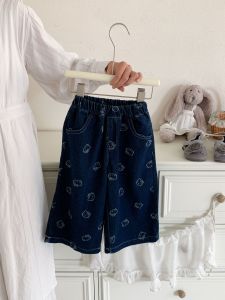 Christmas gifts Halloween Sanrio Girls Sweater Jacket Hello Kitty Autumn New Anime Childrens Sweet Cartoon Knitted Cardigan Little Girl Kawaii Jeans