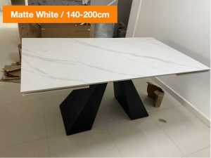 Extendable Sintered Stone Dining Table 140-200cm