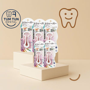 Combo 5 Vỉ Dụng Cụ Cạo Lưỡi Okamura Nhật Bản (5 Cái/Vỉ) – Làm Sạch Lưỡi Khử Hôi Miệng