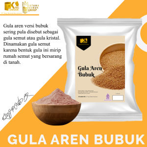 Gula Aren Serbuk 1kg – Gula Alami Tradisional untuk Minuman Kekinian & Dapur Gula Aren Bubuk 1kg – Gula Semut Kualitas Premium Cocok untuk Kopi Susu & Dapur