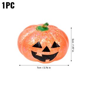 7cm Halloween Pumpkin Maltose Pressure Ball / Soft Slow Rebound Fidget Toy for Relieving Stress / Kids Adults Fidget Toy
