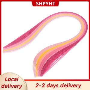 [COD] SHPYHT Local delivery Ship within 24 hours 100Pcs set Paper Quilling Strips Set 3mm 39cm Paper For Craft DIY Quilling Tool