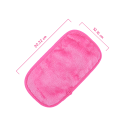 Khăn tẩy trang và tẩy da chết MakeUp Eraser siêu mềm mịn bản bản Hồng Mini Pink. 