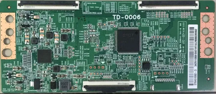 ! ST6451D02-3 4K T-CON for LU65C61 logic board TD-0006 or 2k DS Interface .