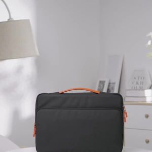 llano Laptop Bag Business Style Handbag Waterproof 360 ° Cover 13.3/14/15.4 inch Computer Multi Storage Bag Triple Thicken Shockproof Notebook Cover