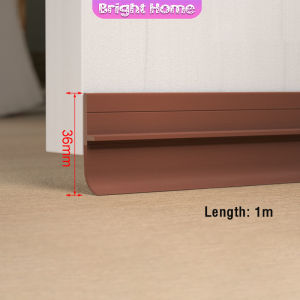 แถบปิดช่องล่างของประตู แปะข้างประตู กันฝุ่น กันลมออกกันเเมลง ยาว1เมตร door seal
