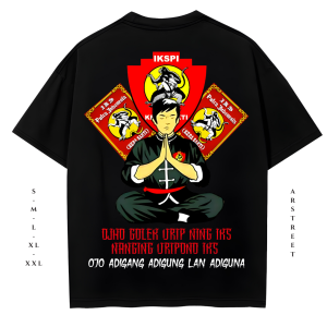 Baju Kaos Pencak Silat IKSPI Kera Sakti 1980 Pria Wanita Desain Keren Sablon Distro Premium