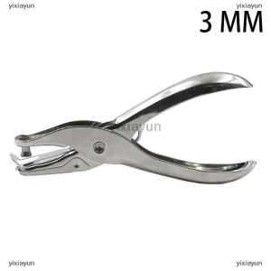 [COD] yixiayun 3 6mm Hole Puncher Portable Single Hole Punch Paper Material Scrapbooking Handheld Metal Craft Office Binding Supplies