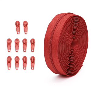 Dây Kéo Bộ dụng cụ sửa chữa #3 Nylon Cuộn Dây May Dây Kéo Kéo Thanh Trượt dụng cụ may vá Cho DIY Thợ May Khâu thủ công Túi