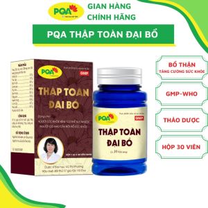Thập Toàn Đại Bổ PQA Hỗ Trợ Giúp Bổ Khí Huyết Tăng Cường Sức Đề Kháng Và Khỏe Mạnh Hộp 30 Viên