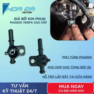 Giá Đỡ Kim Phun/ Chụp Kim Phun Vespa 2VIE/3VIE Liberty 2VIE/3VIE Cao Cấp  Phụ Tùng Hệ Thống Nhiên Liệu Piaggio Vesp