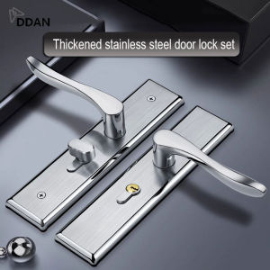 DDAN Stainless Steel Mute Door Lock Home Room Door Lock Doorknob Lock Door Hardware Locks  Door Handle  Door Knob For Bedroom Set