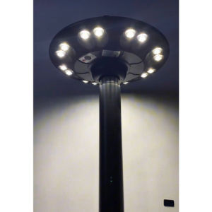 LAMPU TAMAN LED SOLAR 300w 800LMLAMPUTAMANLAMPUSOROT BERKUALITAS lampu UFO serbaguna HEMAT