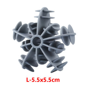 Polocat 1-6pcs Silicone Laundry Balls Reusable Anti-winding Anti-tangle Clothes Cleaning Ball Washing Machine Pet Floating Hair Remover Catcher