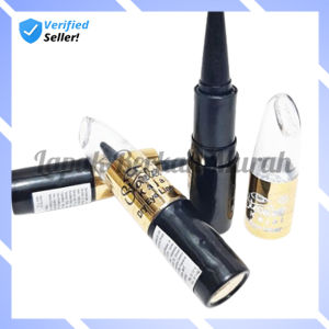 Celak Mata Asli Arab Anti Air Kajal Starlet Halal Warna Hitam Waterproof Sejuk Sehat di Mata