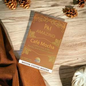 Iam amazing Worldwide | Cafe Mocha | 10sachets | 15g per sachet | coffee mix with Barley and Alkaline Blend made in Australia