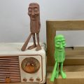 tsevd tung tung tung sahur toy ralalero tralala Brainrot Animals Tungtungsahur Figure AI Brainrot Primitive Tungtungsahur Model Toy Adults Children Articulated 3D Printed Toy Birthday Gift. 