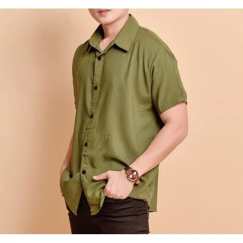 POLO FOR MEN PLAIN CASUAL OUTFIT KOREAN STYLE Lazada PH