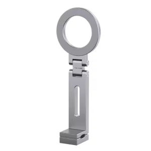 Keeper Phone Jepit Stand Holder Travel Universal Magnetic Tripod 360 Lipat Mini Foldable Dudukan Hp Magnet