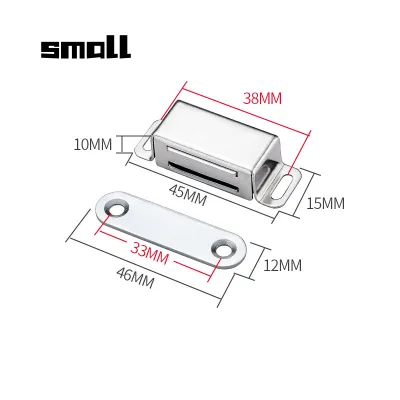 กันชนแม่เหล็ก รุ่นสแตนเลส มี 3 ขนาด Door magnet แม่เหล็กติดประตู แม่เหล็กติดบานประตู