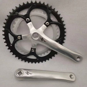 Bộ Đùi Đĩa 52 răng 2 tầng xe đạp thể thao chất liệu nhôm